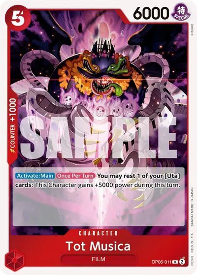 Tot Musica OP06-011 (Wings of the Captain) by Schmutzfink TCG on MYNTED
