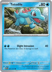 Totodile 041/217 (Ascended Heroes) by PokéPW on MYNTED