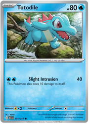 Totodile 041/217 Common | Mega Evolution – Ascended Heroes by Worth the XP on MYNTED