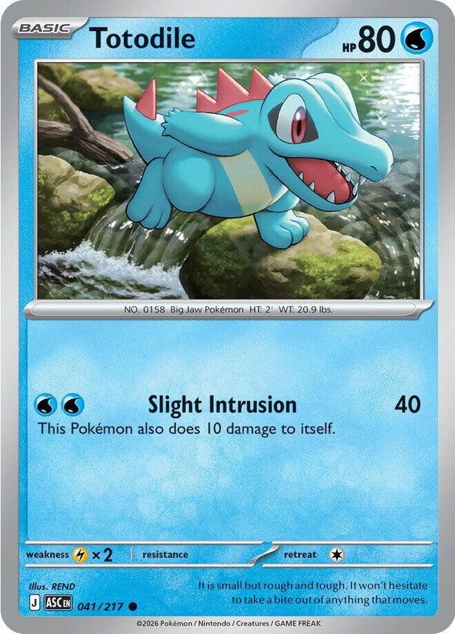 Totodile - ME: Ascended Heroes (ASC) by TCGDON on MYNTED