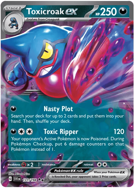 Toxicroak EX - 131/198 by The Archive Stop on MYNTED