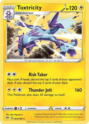 Toxtricity 063/189 · Reverse Holofoil (Darkness Ablaze) by ISB Collector on MYNTED