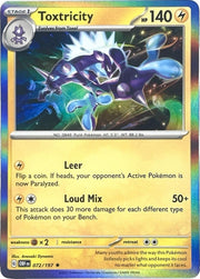 Toxtricity [Holo] 72 Pokemon Obsidian Flames by Moe‘s Vault on MYNTED