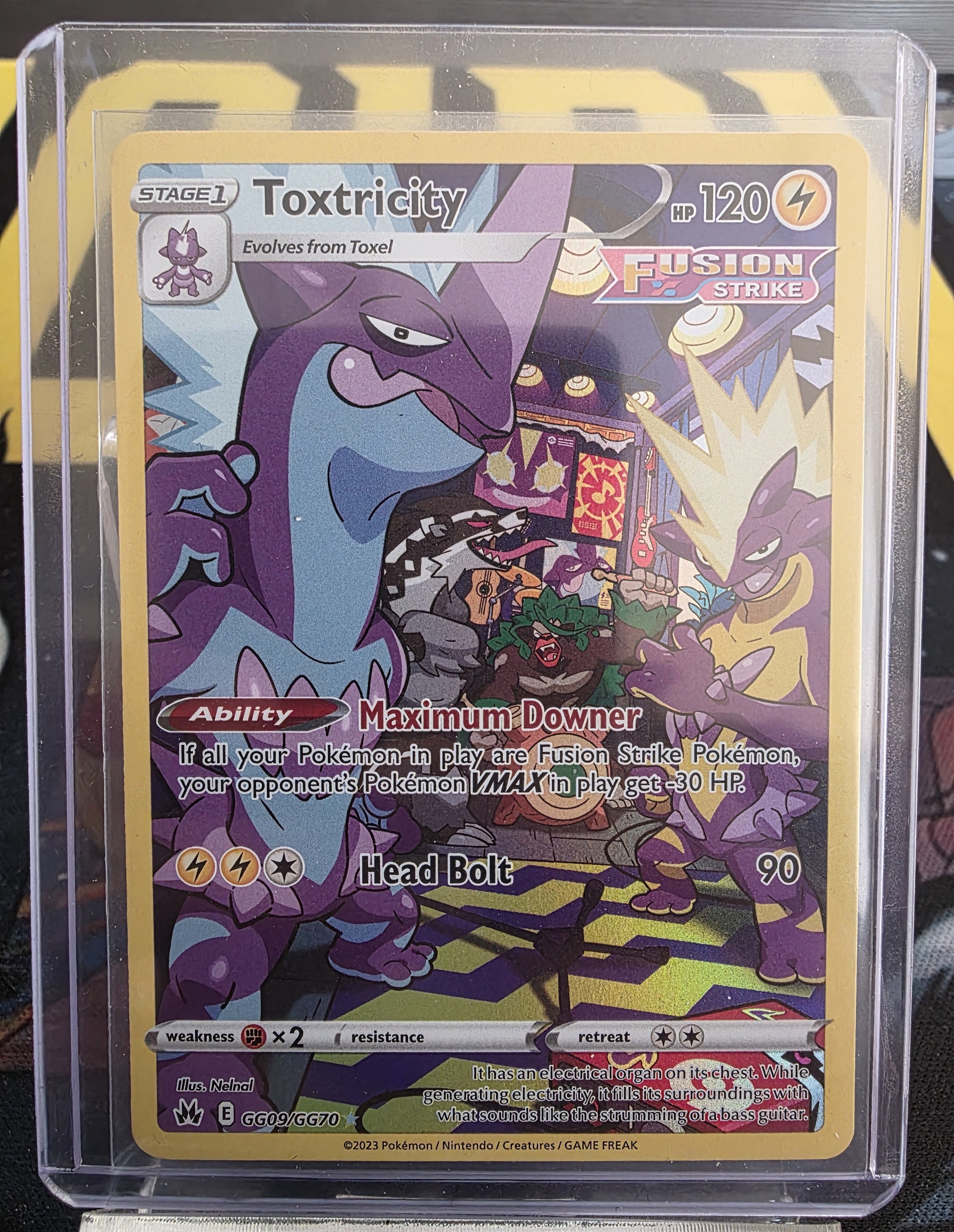 Toxtricity GG09/GG70 - Crown Zenith: Galarian Gallery