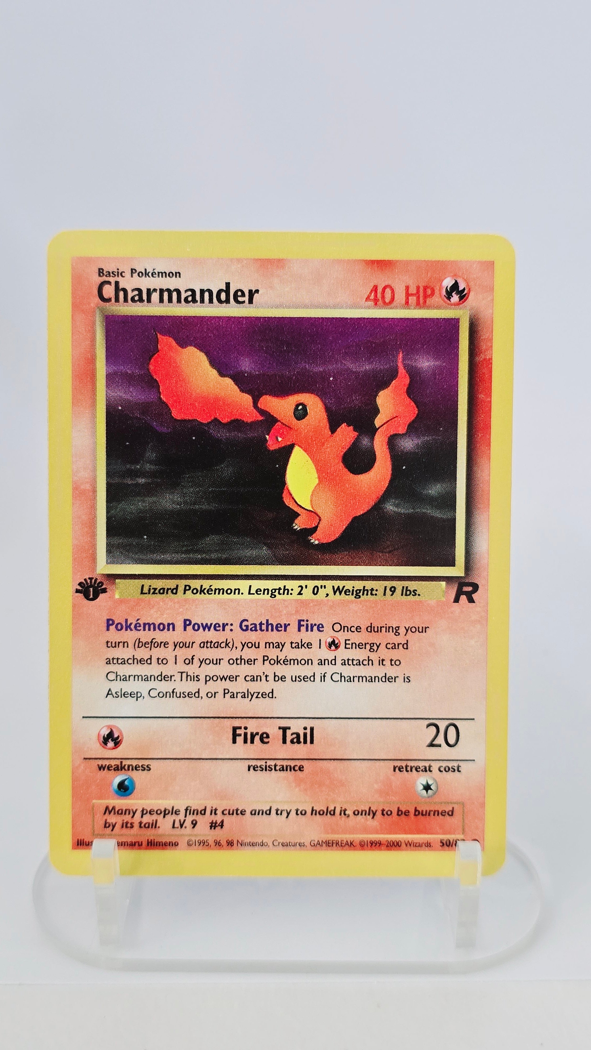 Charmander - Team Rocket - Common 50 1st Edition - English