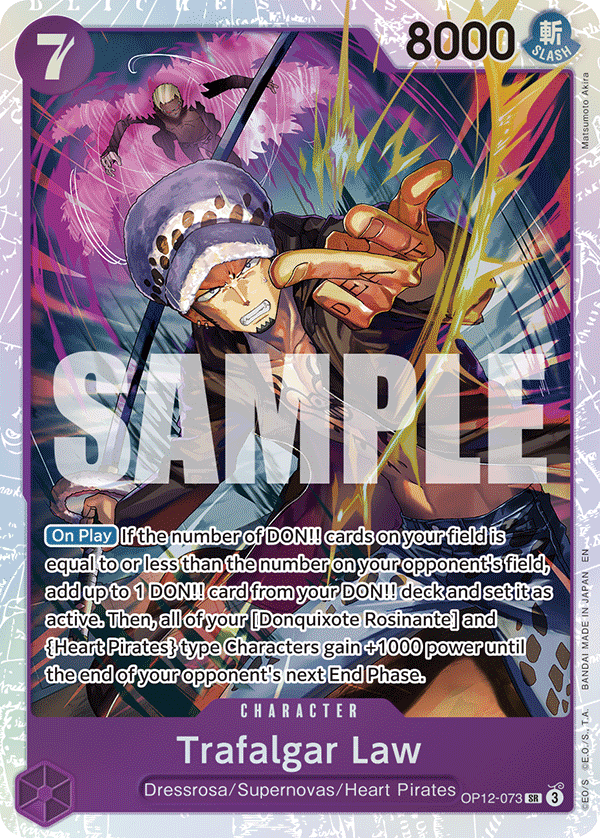 Trafalgar Law OP12 - 073 by PlayVault on MYNTED