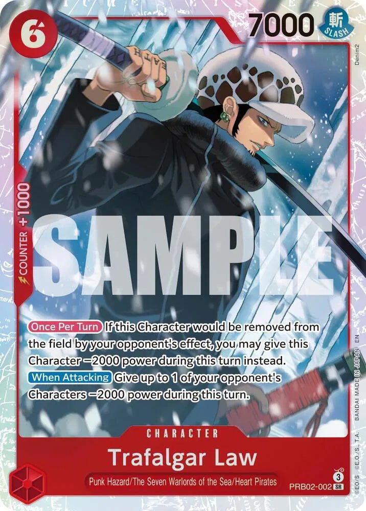 Trafalgar Law Premium Booster -The Best- Vol. 2 SR PRB02-002 by Fabio’s Black Box on MYNTED