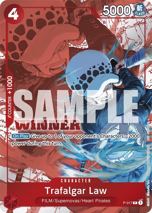 Trafalgar Law (Winner Pack Vol. 7) - One Piece Promotion Cards (OP - PR) by TCGDON on MYNTED