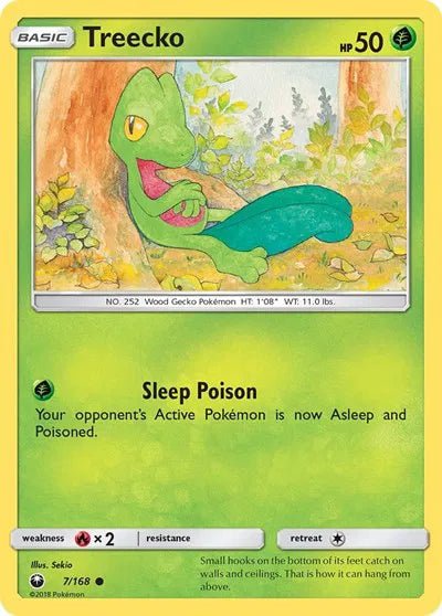 Treecko (Reverse Holofoil) Celestial Storm Common 7 AED 2.24 $0.00(+0.00%) by PokeSource on MYNTED