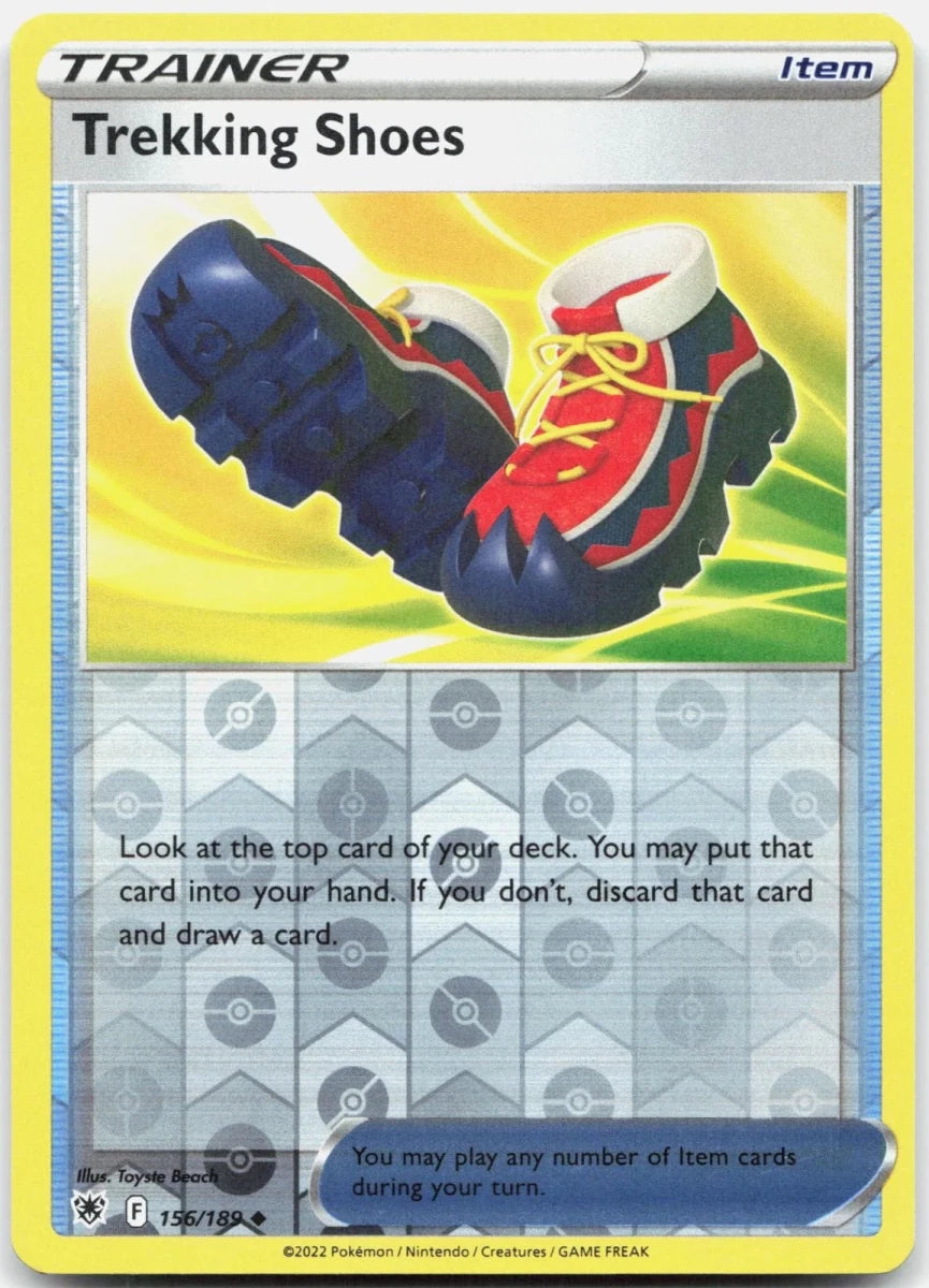 Trekking Shoes [Reverse Holo] 156 Pokemon Astral Radiance by Moe‘s Vault on MYNTED