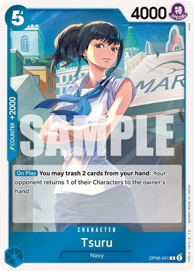 Tsuru Wings of the Captain R OP06 - 051 by Schmutzfink TCG on MYNTED