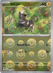 blitzle white flare pokeball pattern 031/086