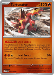 Turtonator 017/088 Reverse Holo | Mega Evolution – Perfect Order by Worth the XP on MYNTED