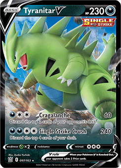 Tyranitar V by Shaibz TCG on MYNTED