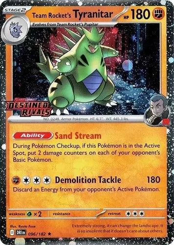 Team Rocket's Tyranitar - 096/182 - Cosmos Holo