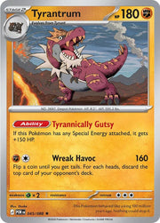 Tyrantrum Perfect Order Rare 045/088 Holofoil by Fabio’s Black Box on MYNTED