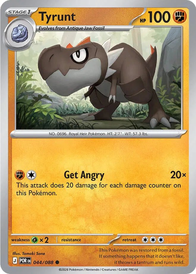 Tyrunt Perfect Order Common • 044/088 Normal by Pokezero on MYNTED