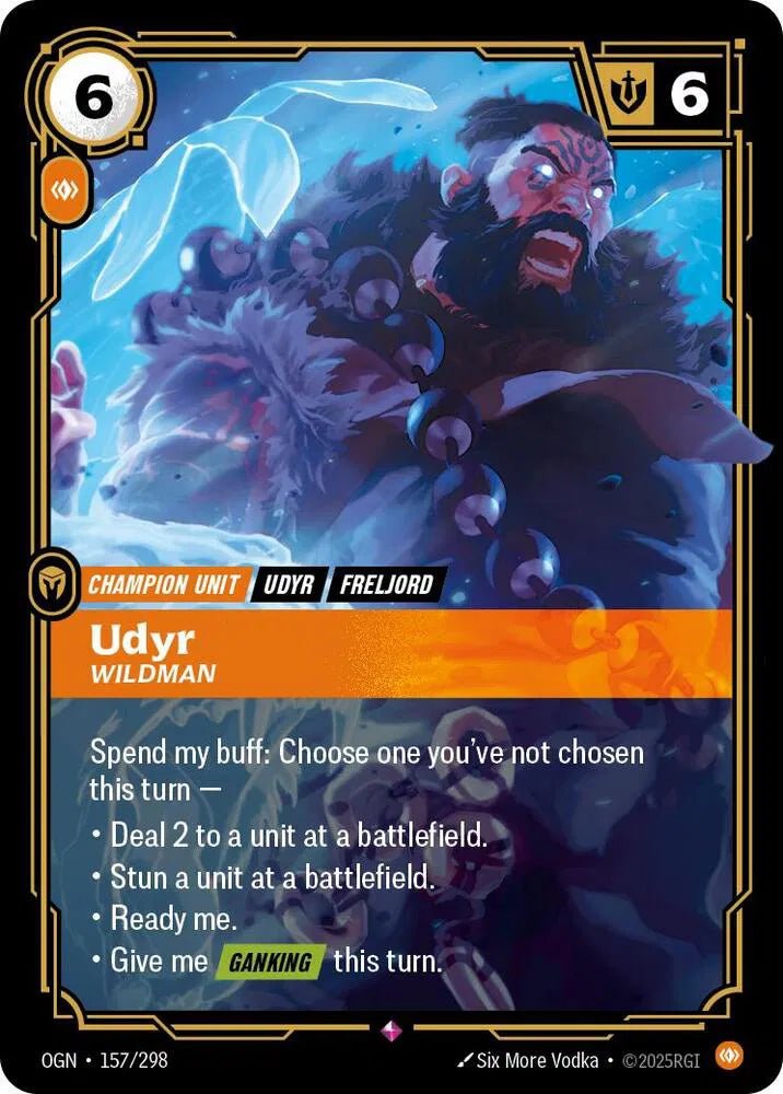 Udyr - Wildman 157/298 (Origins) by Mikeepulls on MYNTED