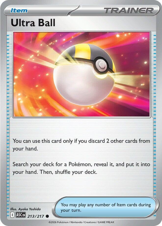 Ultra Ball - 213/217 - ME: Ascended Heroes (ASC) by TCGDON on MYNTED
