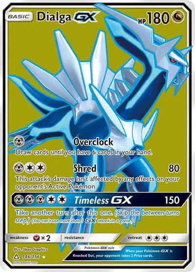 Ultra Prism Dialga GX 146/156 by PlayVault on MYNTED