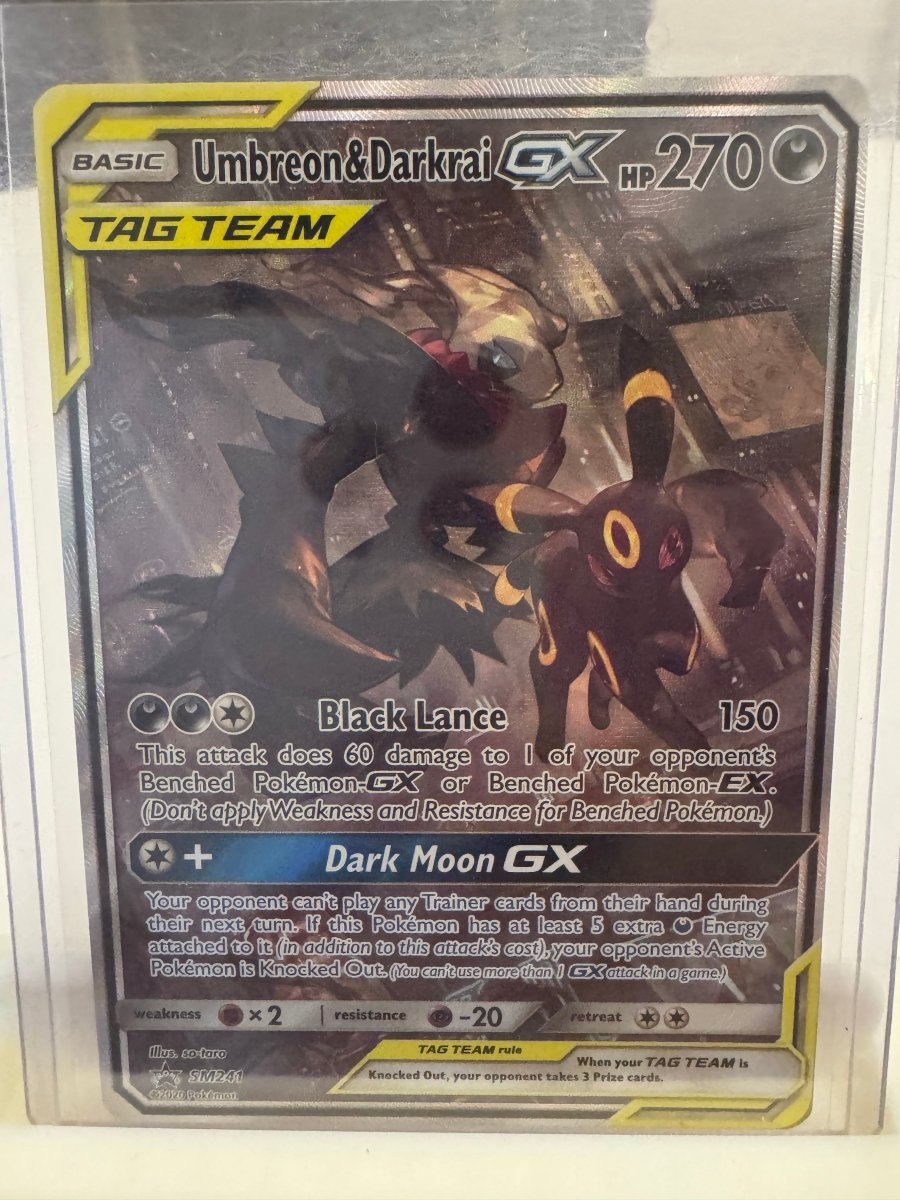 Umbreon & Darkrai GX - SM241 Promo by The Archive Stop on MYNTED