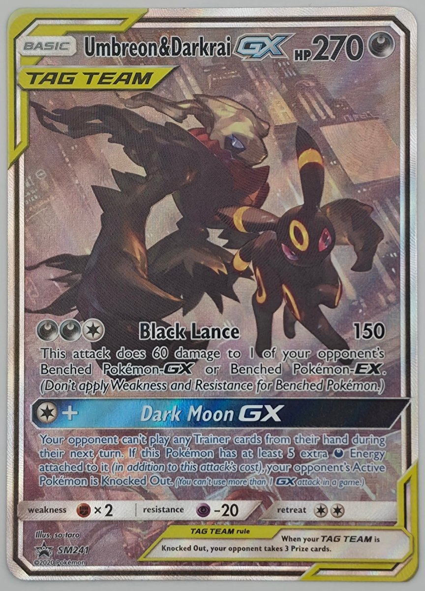 pokemon cards umbreon and darkrai Pokémon card PSA 10 Umbreon & Darkrai GX SR 182/173 Tag Team GX All St –  Pika Japan Cards main image 1
