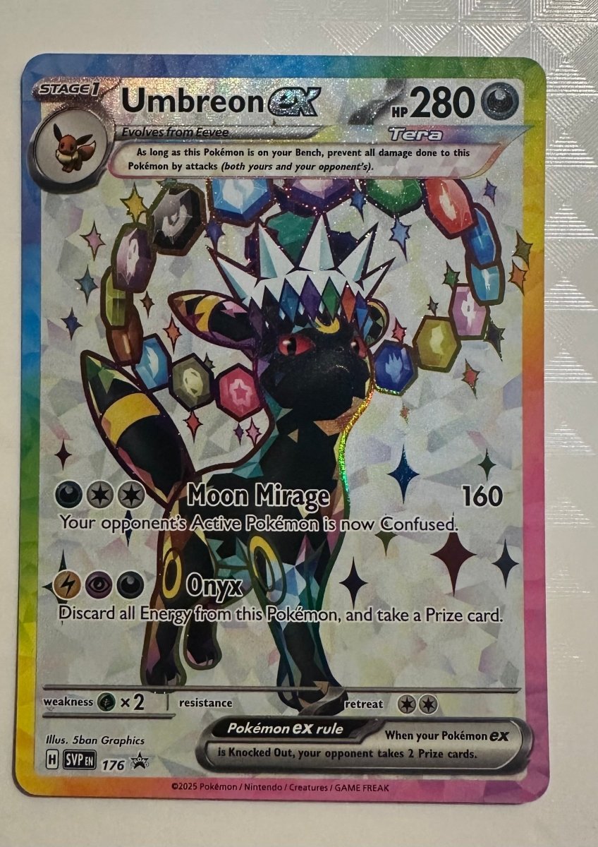 Umbreon ex SVP176 Sv: Scarlet & Violet Promo Cards Holo by Coolectibles on MYNTED