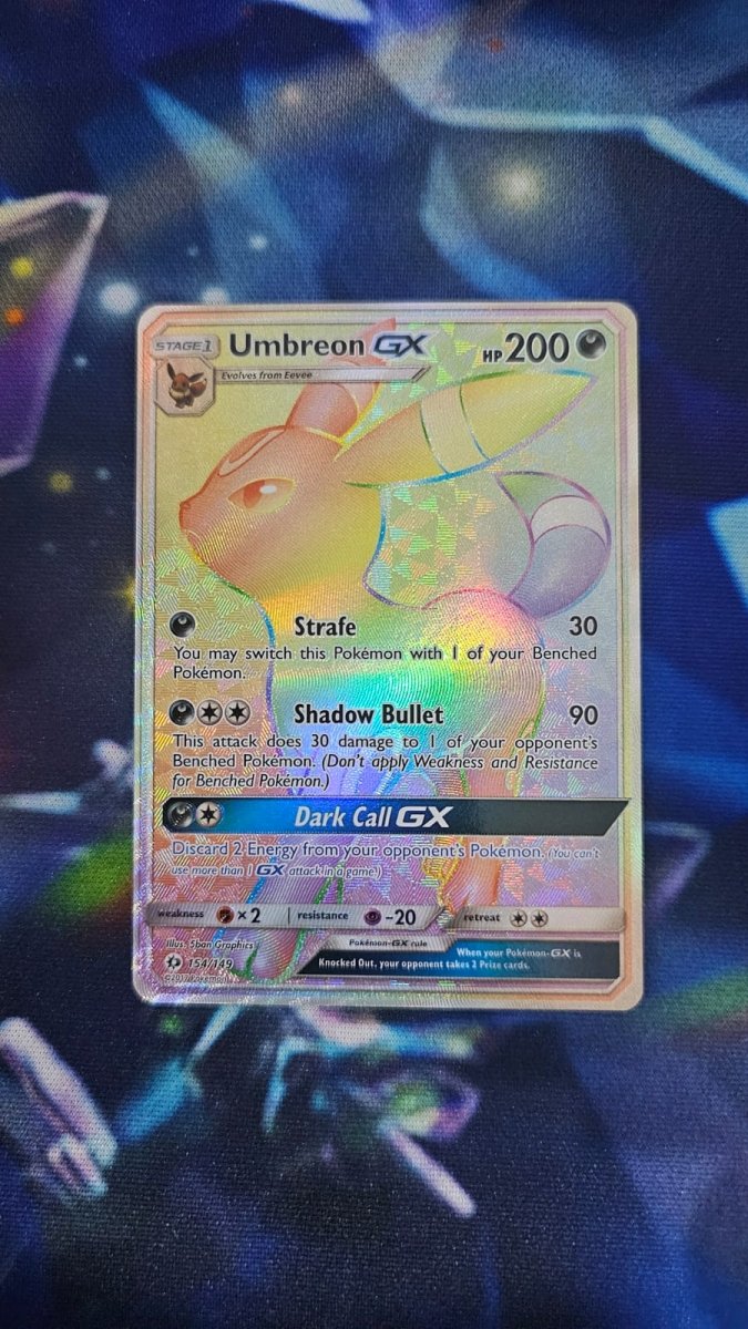 Umbreon GX (Secret) 154/149 - Sun & Moon Base - Secret Rare by Light Collectibles on MYNTED