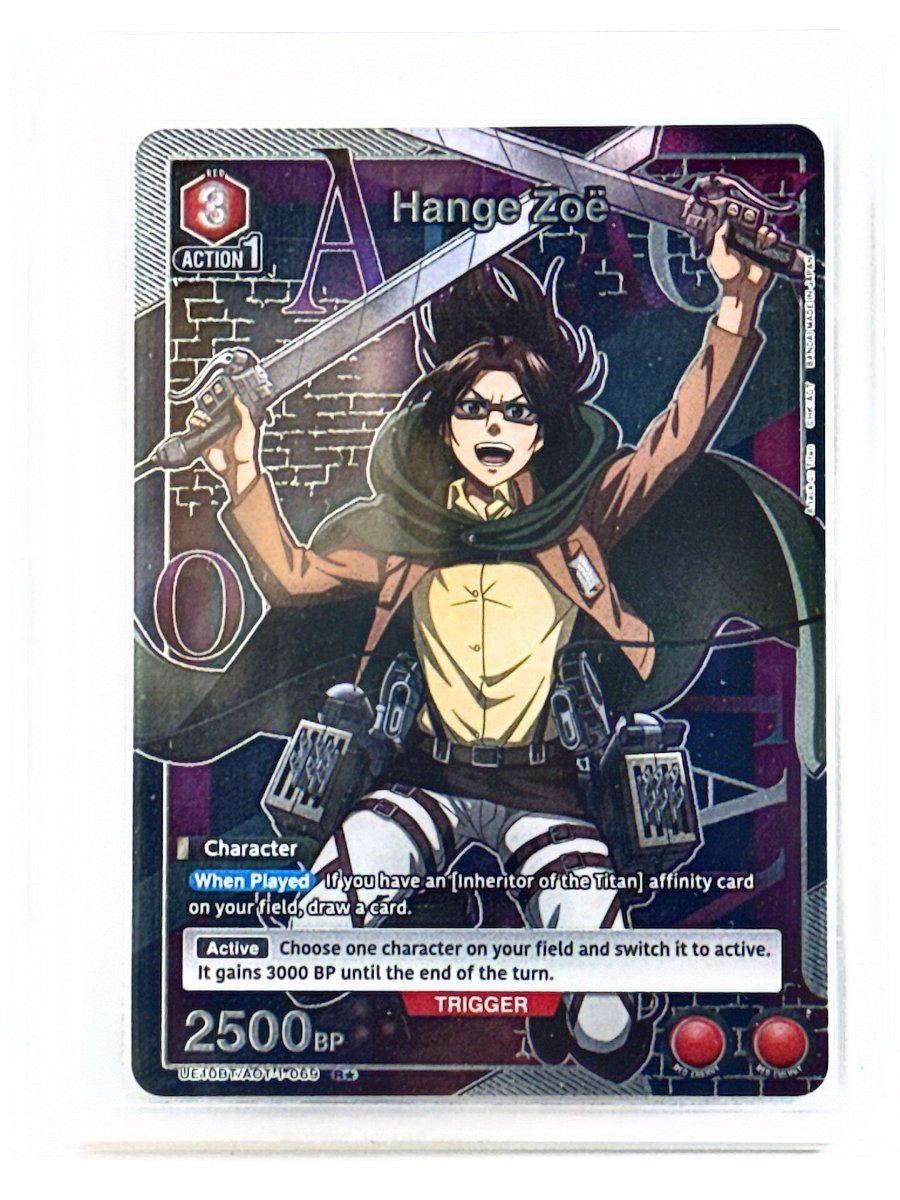 Union Arena - AOT - Hange Zoe (069) (R*) - UE10BT: Attack on Titan (UE10BT) (Shingeki no Kyojin) by TCGDON on MYNTED