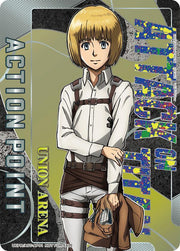 Union Arena - Armin Arlert - Action Point Card (AP01) (Attack on Titan) (Foiled) - Union Arena Promotion Cards (UEPR) by TCGDON on MYNTED