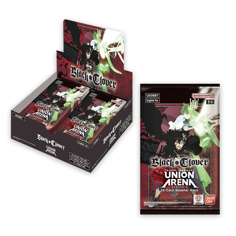 UNION ARENA BLACK CLOVER [UE08BT] ENGLISH BOOSTER BOX by Empire of Cards on MYNTED