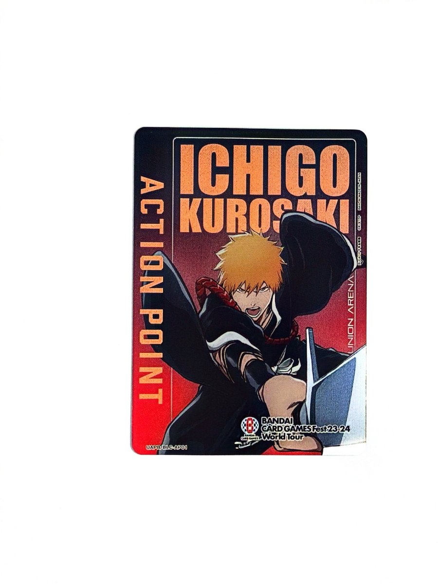 Union Arena - Bleach - Ichigo Kurosaki - Bandai Card Games Fest 23-24 - World Tour - UAPB/BLC-AP01 (Textured) by TCGDON on MYNTED