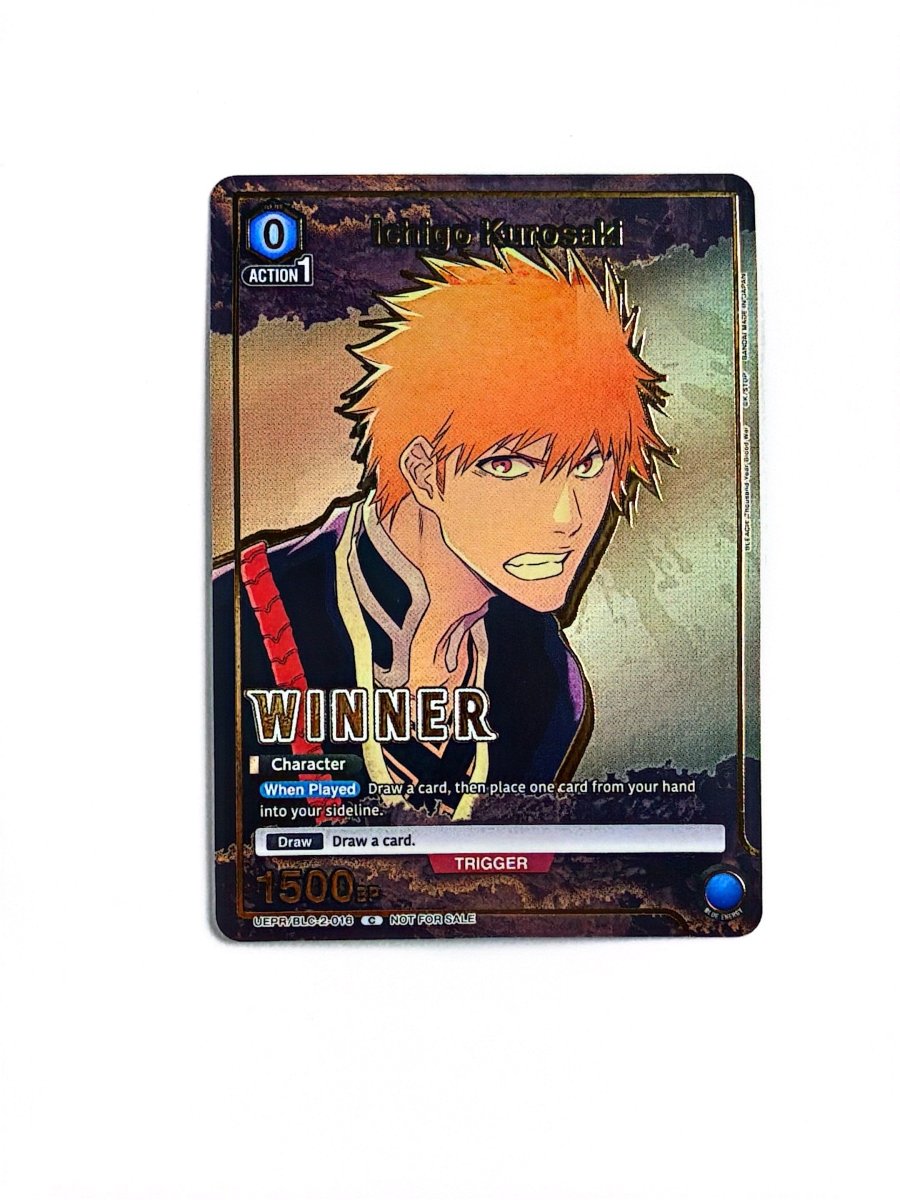 Union Arena - Bleach - Ichigo Kurosaki (Winner) - Union Arena Promotion Cards (UEPR) (3) by TCGDON on MYNTED