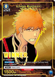 Union Arena - Bleach - Ichigo Kurosaki (Winner) - Union Arena Promotion Cards (UEPR) (3) by TCGDON on MYNTED
