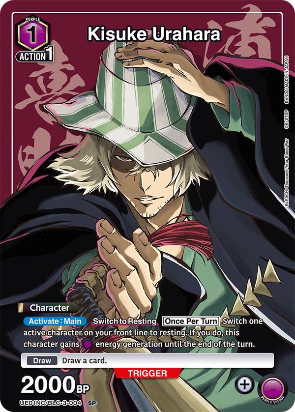 Union Arena - Bleach - Kisuke Urahara - UE01NC: New Card Selection: BLEACH: Thousand - Year Blood War (UE01NC) by TCGDON on MYNTED