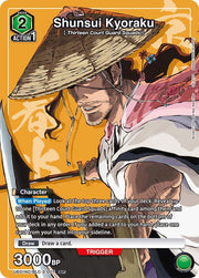 Union Arena - Bleach - Shunsui Kyoraku - UE01NC: New Card Selection: BLEACH: Thousand - Year Blood War (UE01NC) by TCGDON on MYNTED