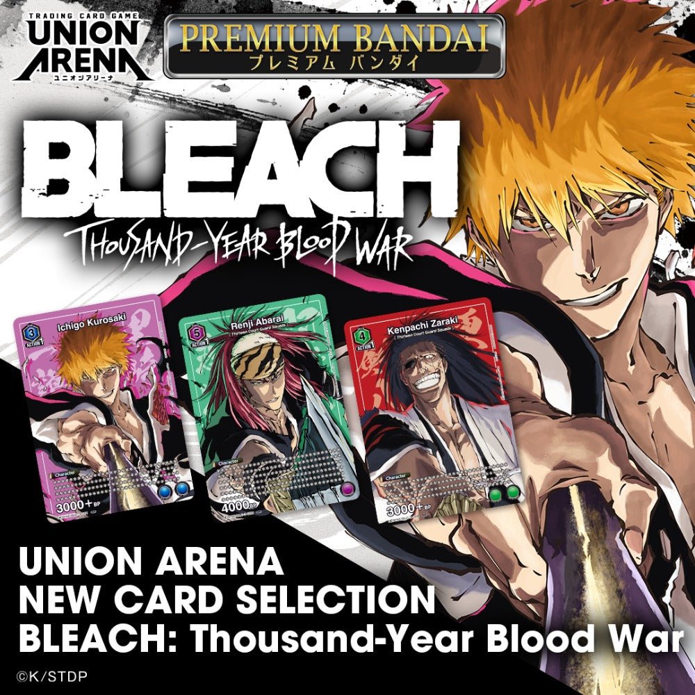 Union Arena - BLEACH: Thousand - Year Blood War - New Card Selection - English Version - UE01NC by TCGDON on MYNTED
