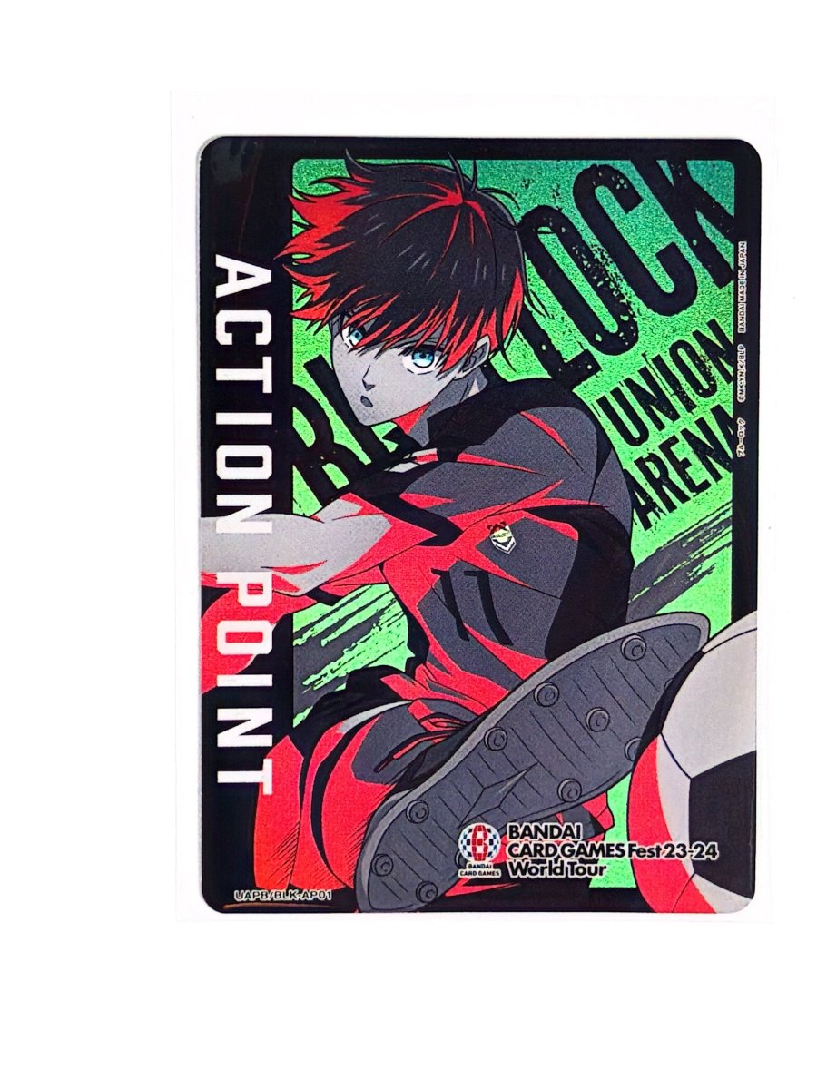 Union Arena - Blue Lock - Isagi - UAPB/BLK - AP01 - Action Point - Bandai Fest 23 - 24 - Promo (Textured) by TCGDON on MYNTED