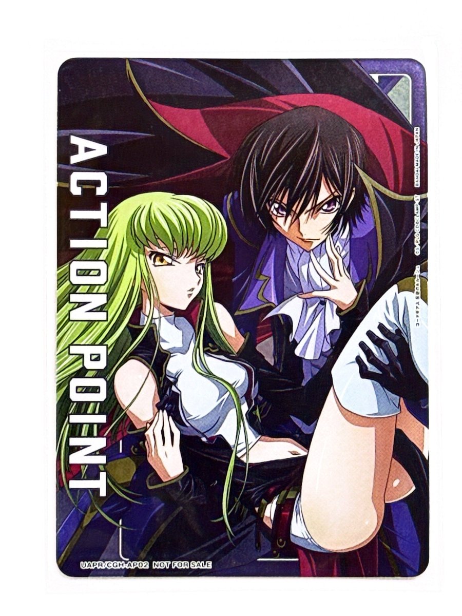 Union Arena - Code Geass - Lelouch Lamperouge & C.C. - Action Point - Release Event by TCGDON on MYNTED