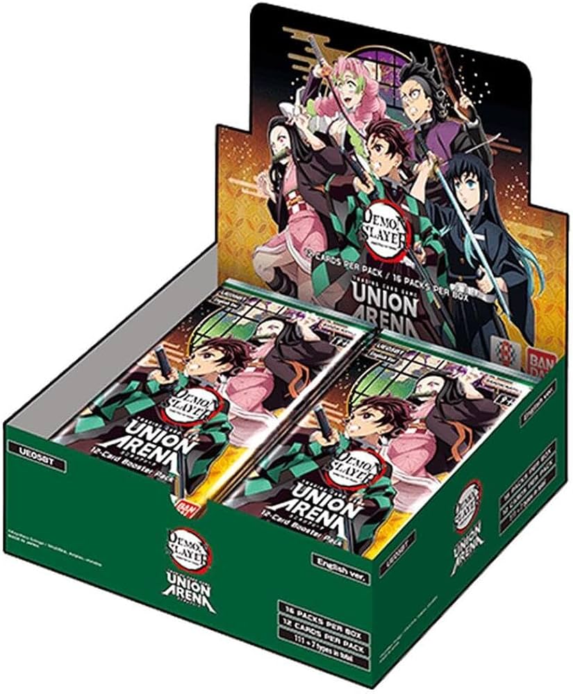 Union Arena - Demon Slayer - Booster Box - (16 Packs) English by TCGDON on MYNTED
