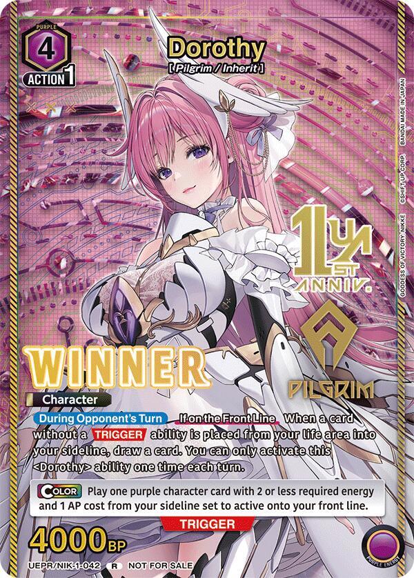 Union Arena - Dorothy (Winner) - Union Arena Promotion Cards (UEPR) (Sealed) by TCGDON on MYNTED