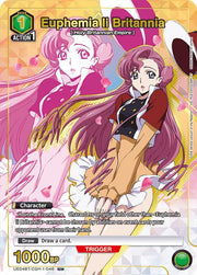 Union Arena Euphemia li Britannia (046) (U*) - UE04BT: CODE GEASS: Lelouch of the Rebellion (UE04BT) by TCGDON on MYNTED