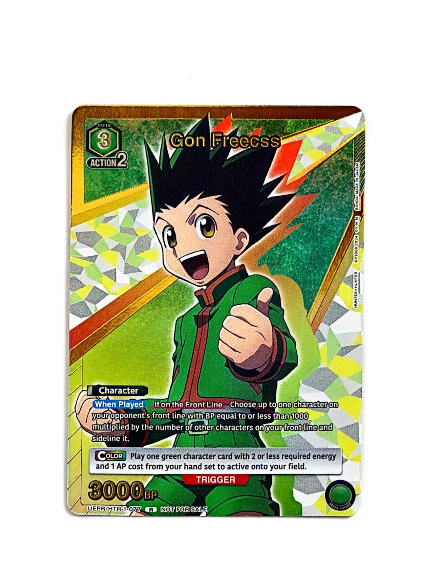 Union Arena - Hunter X Hunter - Gon Freecss (077) (Gold) - Union Arena Promotion Cards (UEPR) by TCGDON on MYNTED