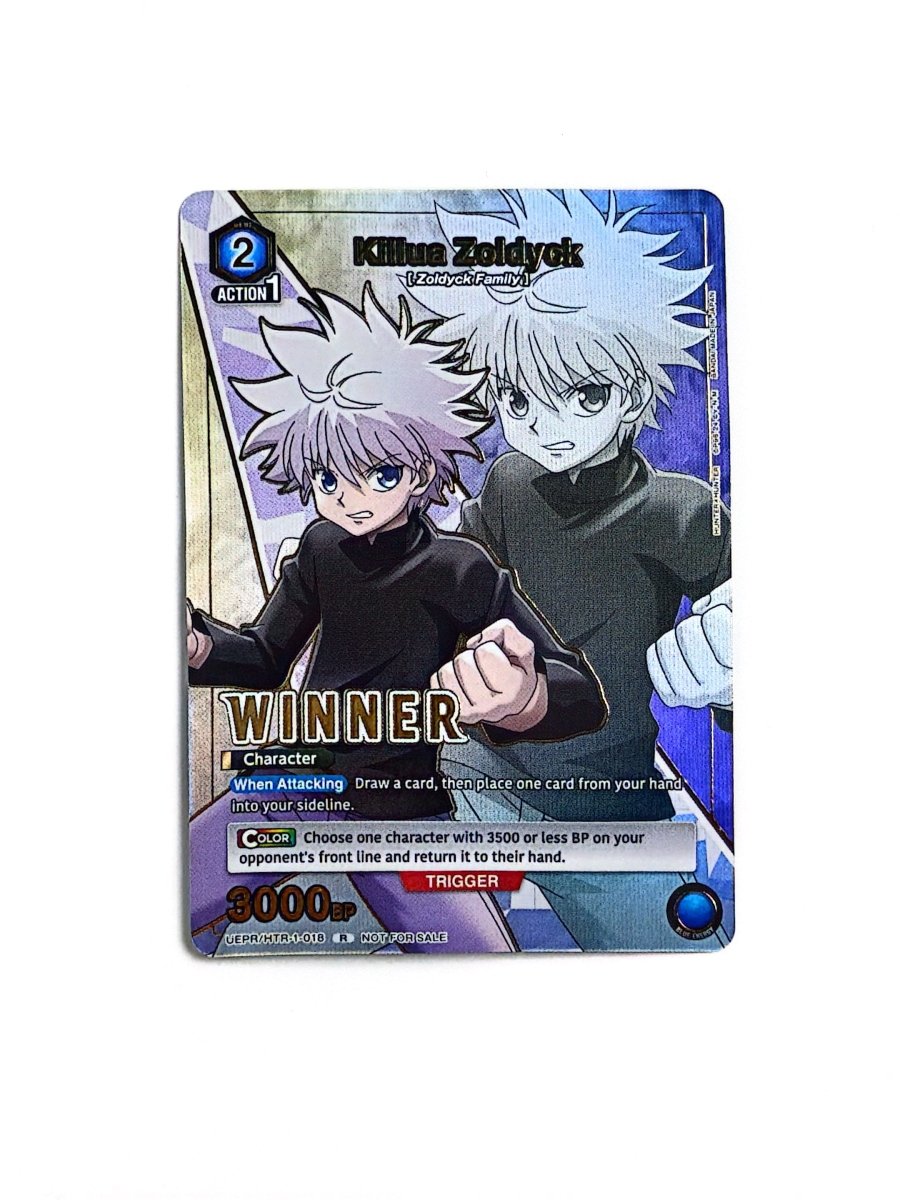 Union Arena - HXH - Killua Zoldyck (018) (Winner) - Union Arena Promotion Cards (UEPR) (1) by TCGDON on MYNTED