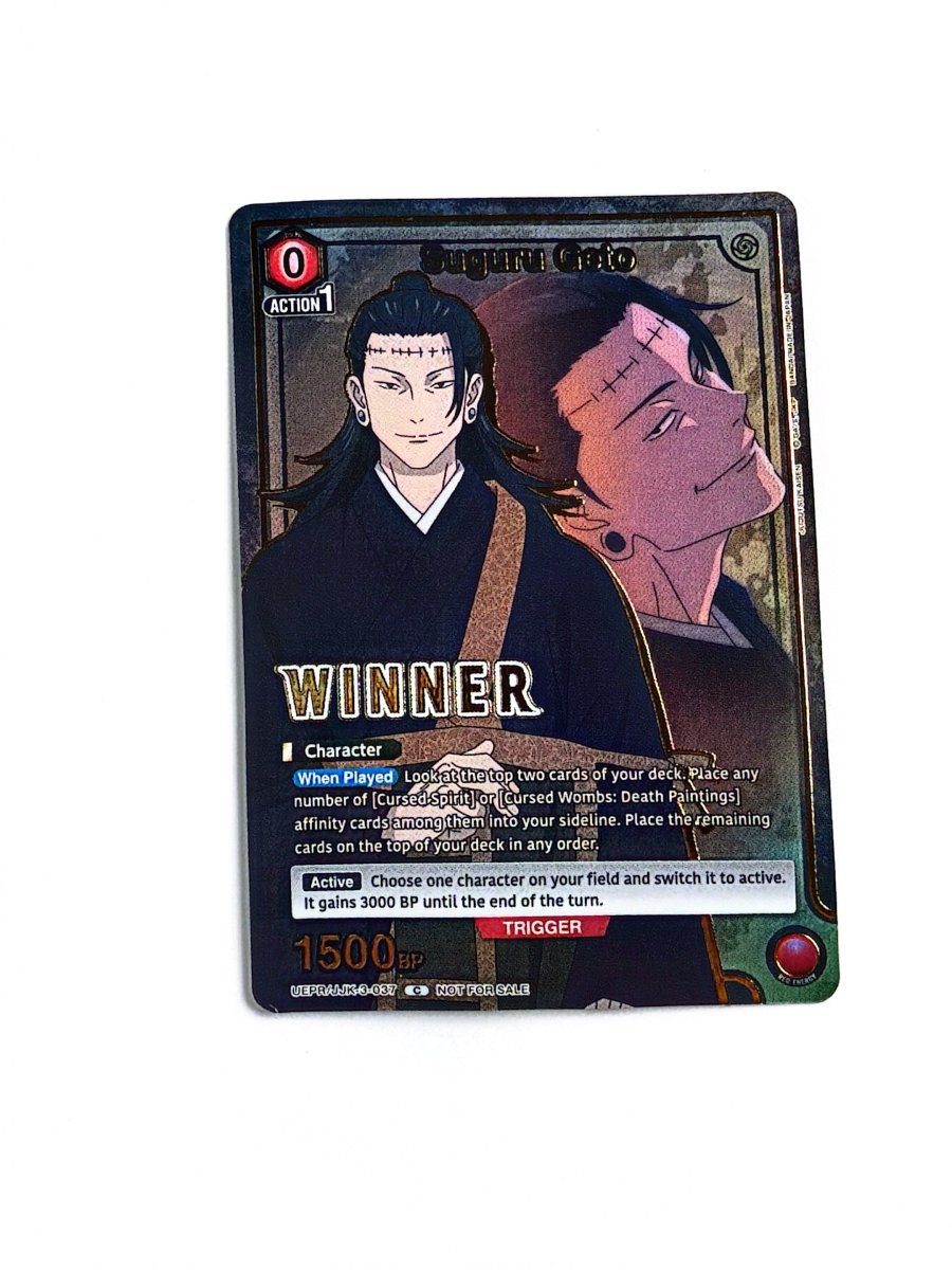 Union Arena - JJK - Suguru Geto (Winner) - Union Arena Promotion Cards (UEPR) by TCGDON on MYNTED