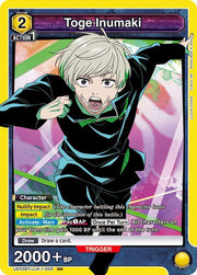 Union Arena - JJK - Toge Inumaki (005) - UE03BT: Jujutsu Kaisen (UE03BT) by TCGDON on MYNTED