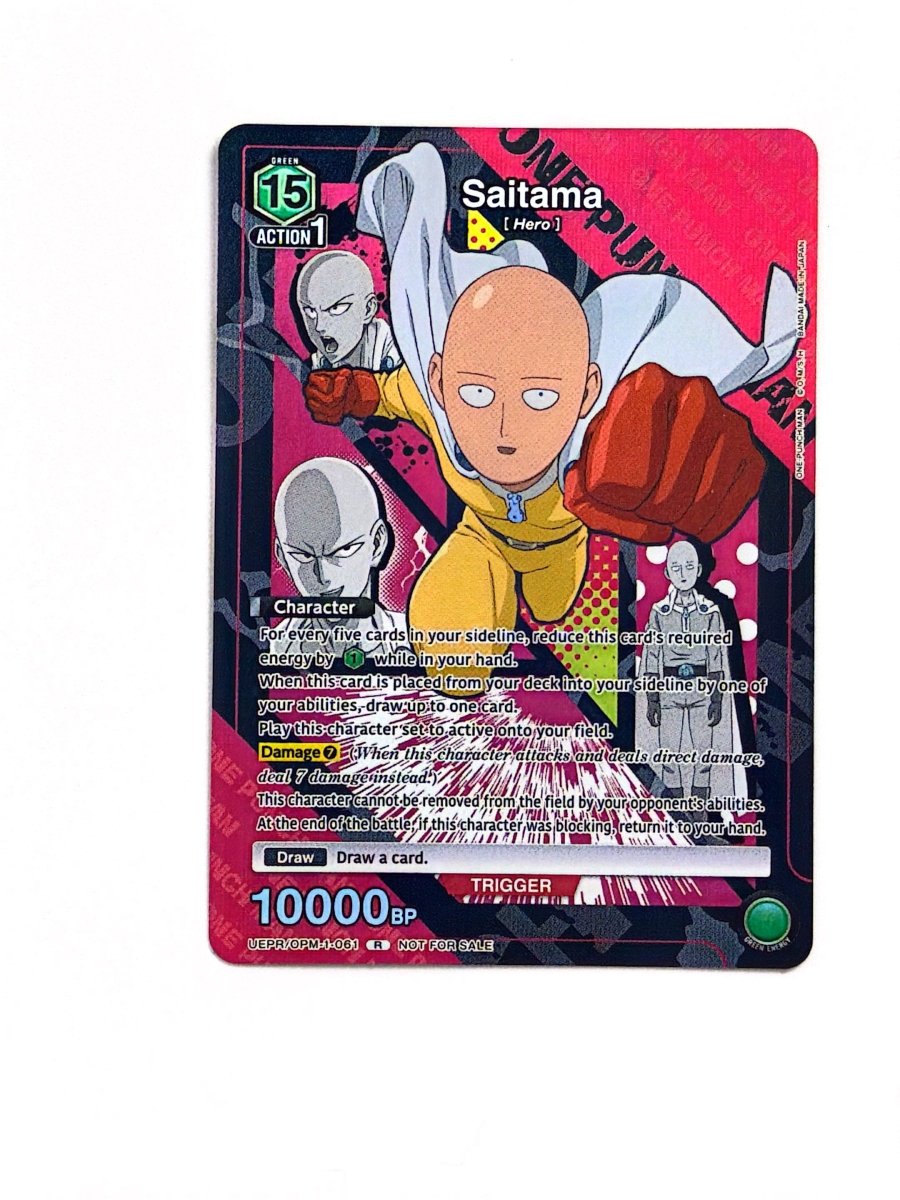 Union Arena - One - Punch Man - Saitama (061) - Union Arena Promotion Cards (UEPR) by TCGDON on MYNTED