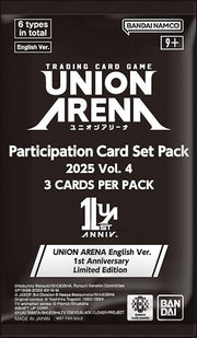 Union Arena - Participation Card Set Pack 2025 Vol. 4 - 1st Anniversary Set - Union Arena Promotion Cards (UEPR) by TCGDON on MYNTED
