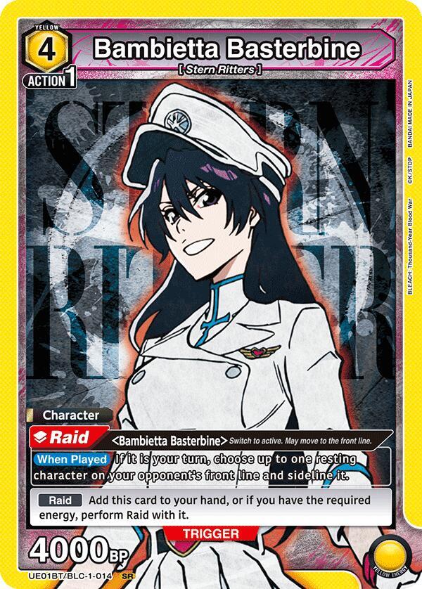 Union Arena UE01BT Bleach Bambietta Basterbine 014 by Apex Cards on MYNTED