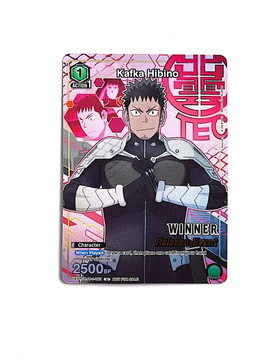 Union Arena - Union Arena - Kafka Hibino (Release Event Winner) - UE12BT: Kaiju No. 8 Release Event Cards (UE12BT_RE) (2) by TCGDON on MYNTED